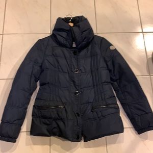 Moncler Womens navy jacket